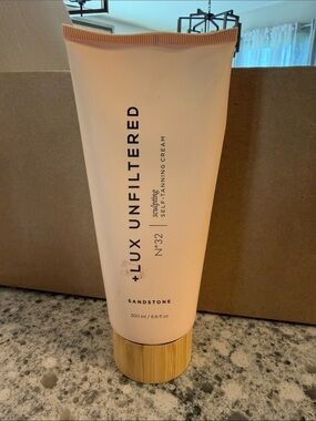 Lux Unfiltered Sculpting Self-Tanning Cream – Peach & Bamboo NEW